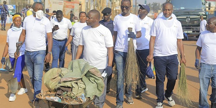Uganda Baati leads manufacturers in National Cleaning Day exercise