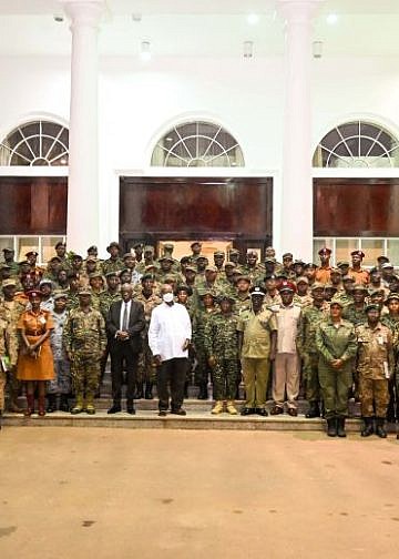 UPDF, police, prisons and intelligence officers complete joint leadership course