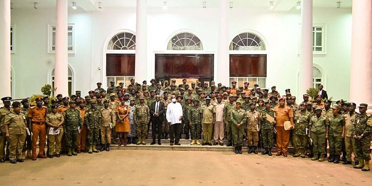 UPDF, police, prisons and intelligence officers complete joint leadership course
