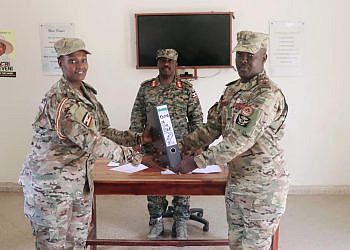 Lt. Col. Frank Murema assumes command of SFC’s 16 service brigade