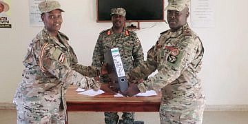 Lt. Col. Frank Murema assumes command of SFC’s 16 service brigade