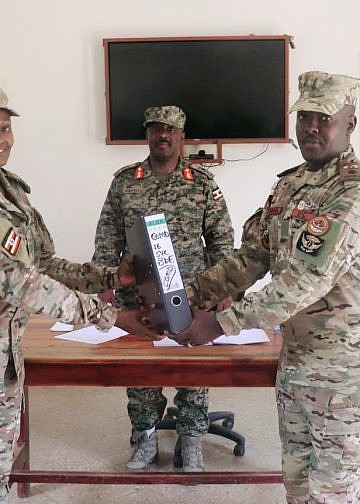 Lt. Col. Frank Murema assumes command of SFC’s 16 service brigade