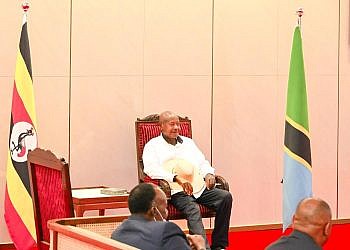 Museveni arrives in Tanzania for two-day working visit