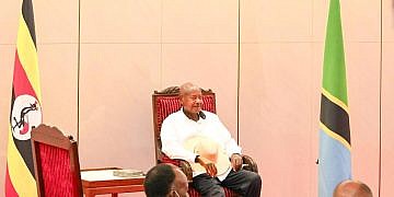 Museveni arrives in Tanzania for two-day working visit