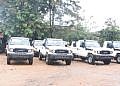 DRC President Tshisekedi donates 10 pickup trucks to boost UPDF Operation Shujaa