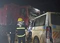 14 killed as sinotruk rams into taxi in Lwera