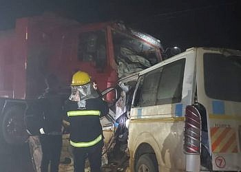 14 killed as sinotruk rams into taxi in Lwera