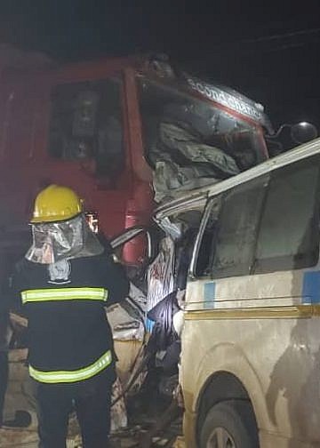 14 killed as sinotruk rams into taxi in Lwera