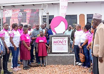 Movit Foundation hands over five-classroom block to Bunyangabu’s Kadindimo Primary School