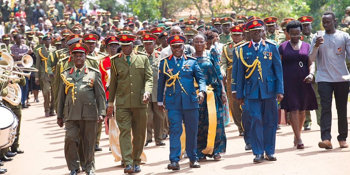 Gen Muhoozi urges retiring UPDF officers to remain active in national service