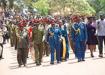 Gen Muhoozi urges retiring UPDF officers  to remain active in national service
