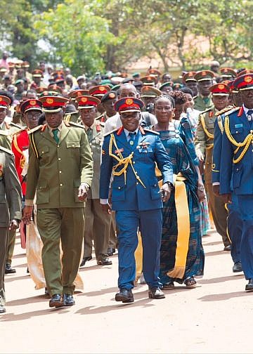 Gen Muhoozi urges retiring UPDF officers to remain active in national service