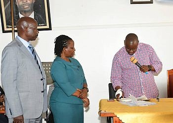 Minister Balaam orders interdiction of Mbarara City clerk, 12 senior officials over shs2bn public funds