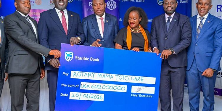 Stanbic, Rotary step up with Shs600 million to save mothers, newborns