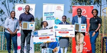 Two Ugandan children earn global recognition in Toyota Dream car art contest