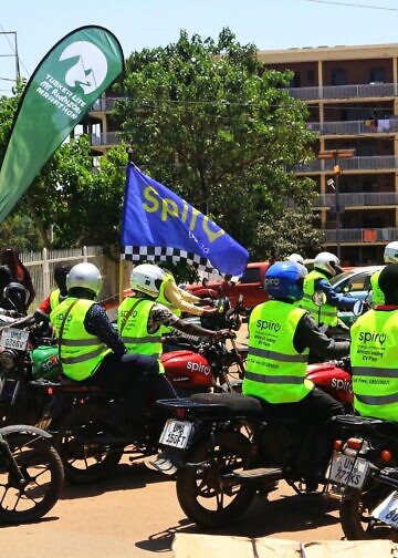 Spiro deploys electric bikes for Rwenzori Marathon
