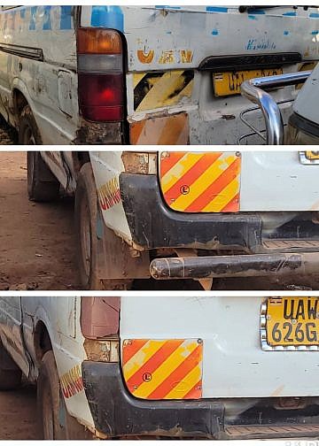 Police impound 178 taxis on first day of crackdown on unroadworthy vehicles in Kampala