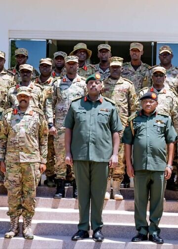 Gen Muhoozi urges keeping pace with modern warfare as new SFC commander assumes office