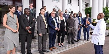 Museveni presents Olara Otunnu to UN Security Council members as Uganda seeks support for UN top job