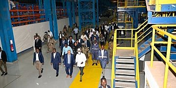 Museveni opens Roofings shs447bn modern steel plant in Namanve