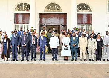 Museveni reiterates position on dual citizenship after new ministers sworn in
