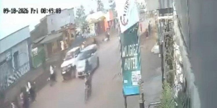 Police arrest driver captured in viral video knocking boda boda rider, three pupils dead in Mutungo