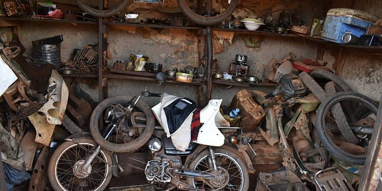 Police make breakthrough in 2022 case of stolen motorcycle, recover more engines, spare parts