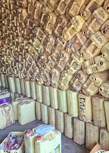UNBS impounds 17,000 litres of illicit alcohol in Kampala