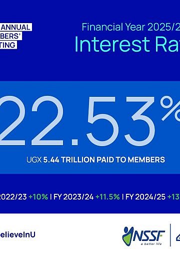 NSSF declares record 22.53% interest on members’ savings