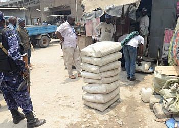 UNBS seizes 1,077 bags of underweight cement in Kampala
