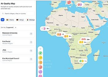 Uganda’s AirQo named 2026 Earthshot Prize finalist for tackling air pollution
