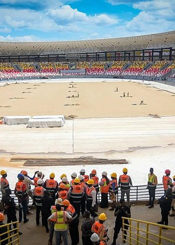 Ogwang calls for 4-Star, 5-Star hotels as Akii-Bua Stadium nears completion