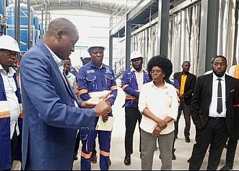 Minister Musenero gives UEDCL two weeks to connect Dei BioPharma Kamuli cassava plant to national grid