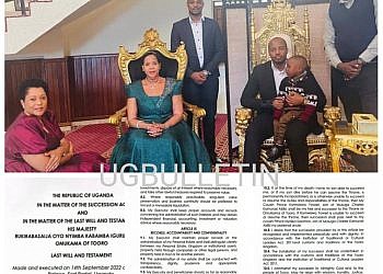 Tooro Kingdom releases King Oyo’s will naming his son as heir to the throne