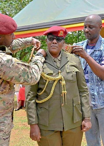 SFC decorates promoted officers