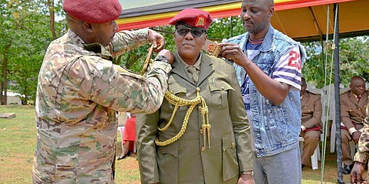SFC decorates promoted officers
