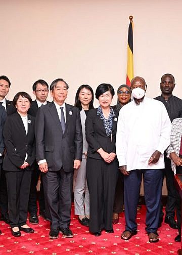Museveni seeks more Japanese investment, road equipment