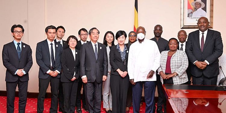 Museveni seeks more Japanese investment, road equipment
