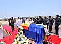 PICTORIAL: Museveni recieves King Oyo’s mortal remains