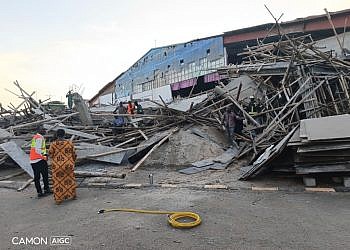 More than 10 injured as building  collapses at Brother Makabai’s church in Kawuku