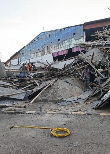 More than 10 injured as church building linked to Pastor Ronnie Makabai collapses in Kawuku
