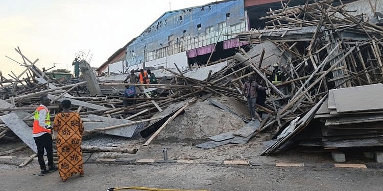 More than 10 injured as building collapses at Brother Makabai’s church in Kawuku