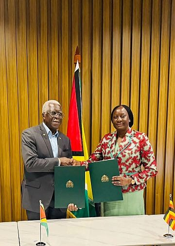 Uganda’s UCAA signs aviation cooperation deal with Guyana