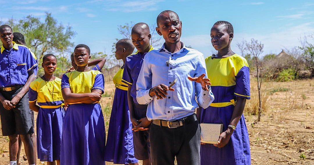 Sasakawa-backed school gardens improve nutrition for resettled children in Karamoja
