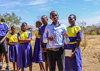 Sasakawa-backed school gardens improve nutrition for resettled children in Karamoja