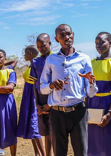 Sasakawa-backed school gardens improve nutrition for resettled children in Karamoja