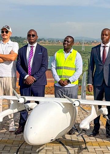 Health Ministry tests drones to deliver medical supplies in Kalangala