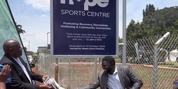 Watoto Church constructs sports complex for mental health patients at Butabika Hospital