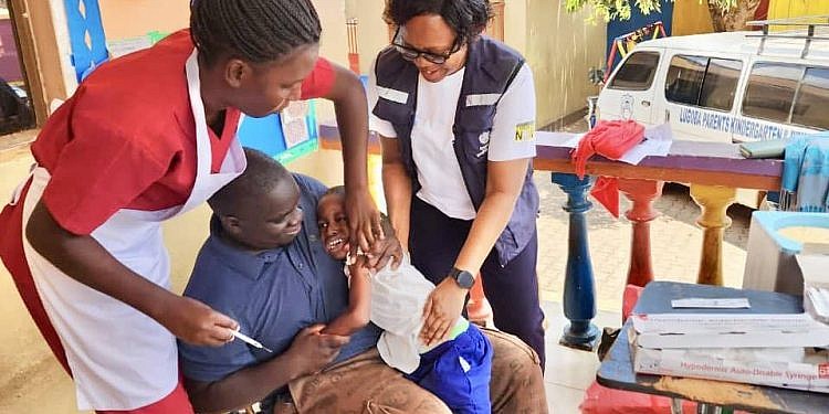 Over 5 million children get Measles-Rubella jabs as mass vaccination drive ends today