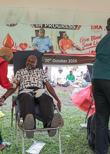 ERA, UBTS collect 839 units of blood in nationwide donation drive